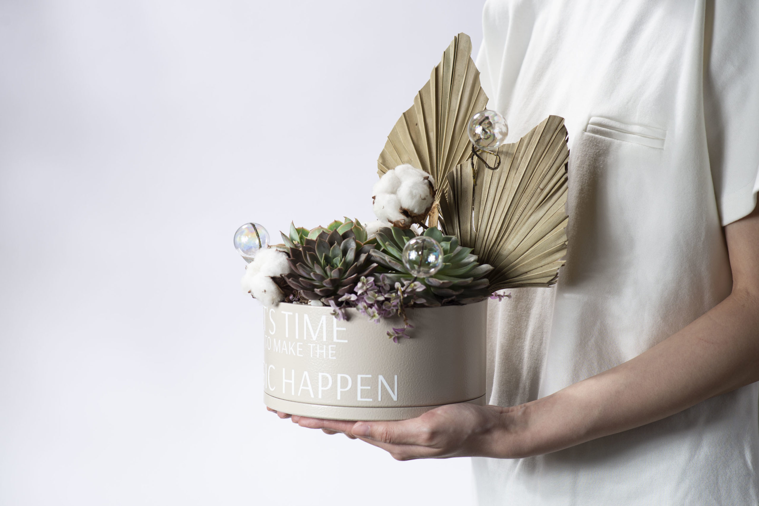 祝賀展覽順利 盆栽花籃怎麼挑選好? 4 新晴大展 開幕盆栽_有肉植品設計9 scaled