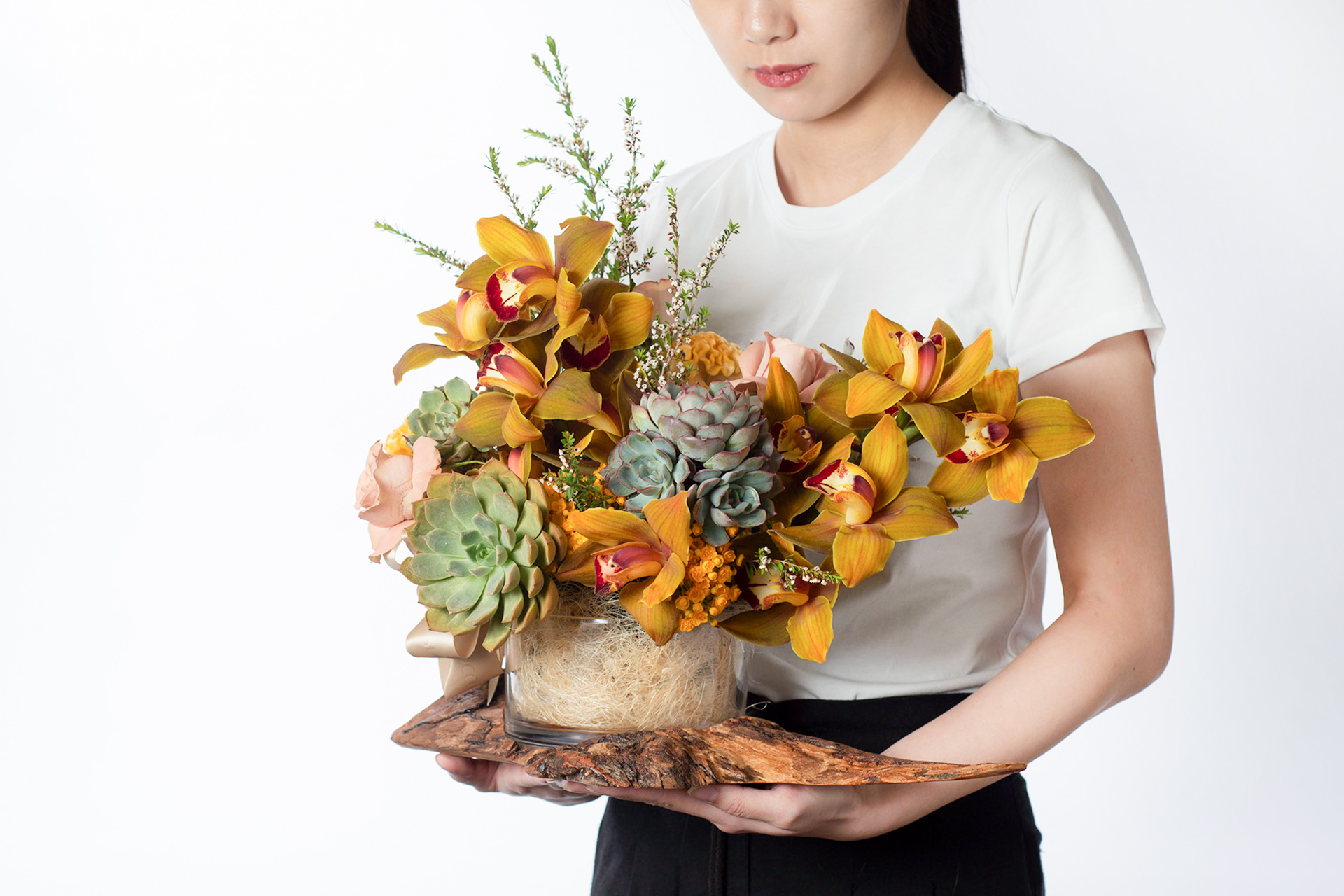 長壽花與蘭花,春節開花盆栽怎麼選? 7 長壽花與蘭花,春節開花盆栽怎麼選? 春節花藝創作:春野慢遊5