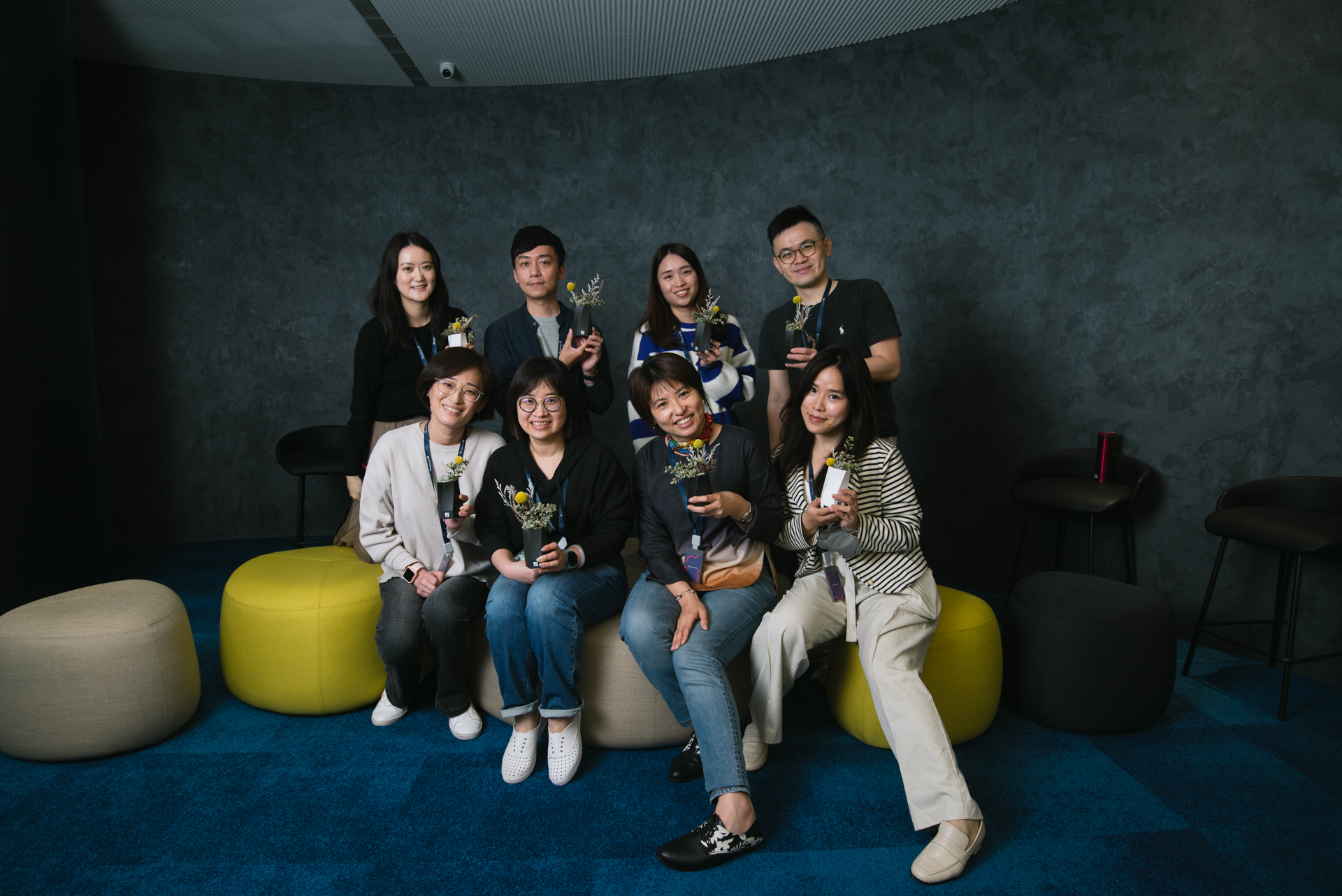 員工活動推薦:恆隆行新裝啟用慶祝 多肉植栽活動 6 活動團體照