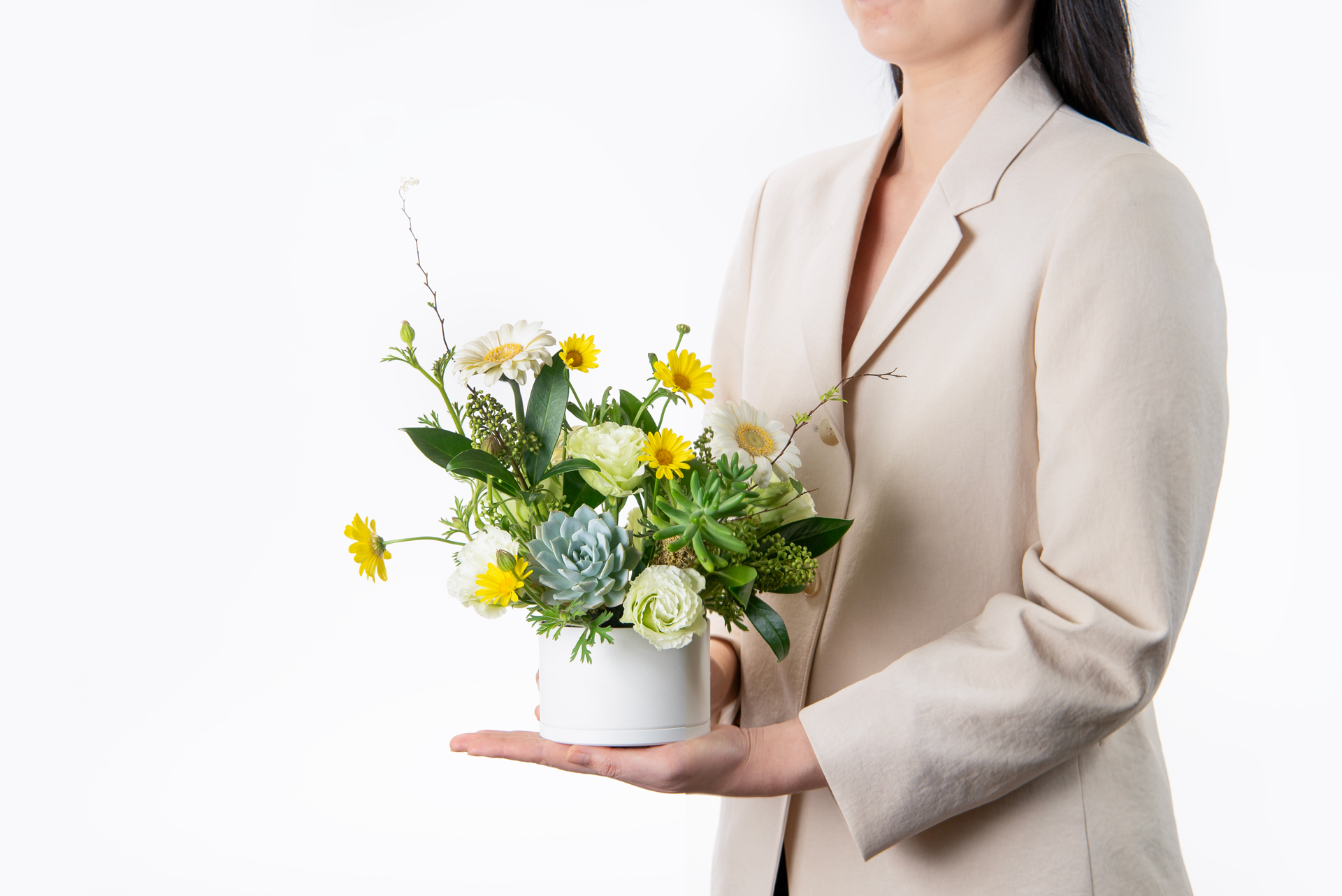 送畫廊的花草創作