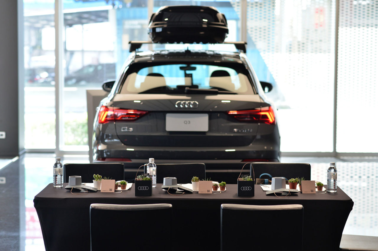 Audi 車商展間活動＿母親節的植栽活動規劃